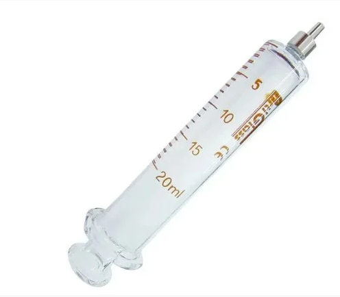 Seringa de Vidro 100ml Bico de Metal Luer Slip - Arti Glass