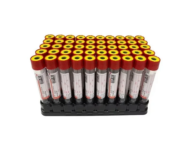 Tubo Amarelo 3,5ml A Vácuo C/ Gel Separador C/ 50 Unidades Vacuette - Greiner