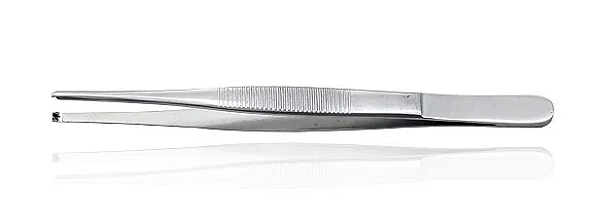Pinça Anatômica Dente de Rato 12cm em Aço Inoxidável - Vital Gold