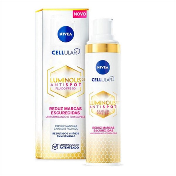 Creme Facial Anti-manchas Cellular Luminous Fps50 40ml Nivea