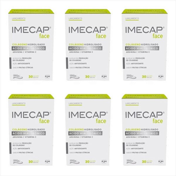 Imecap Face Rejuvenecedor Ácido Hialurônico C/ 180 Saches