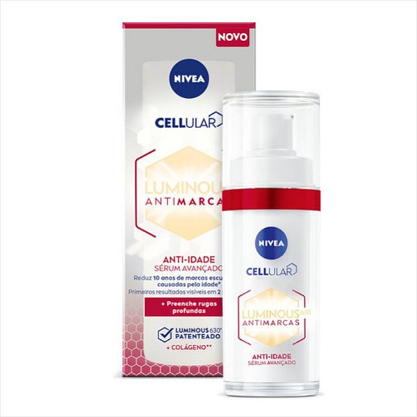 Nivea Cellular Luminous 630 Antimarcas Anti Idade 30ml