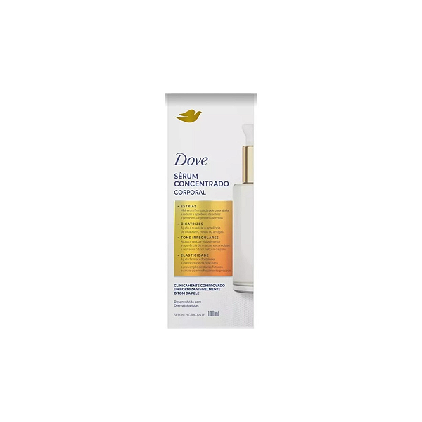 Dove Sérum Corporal Concentrado 100ml Estrias E Cicatrizes