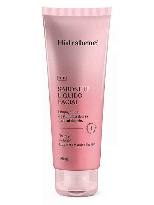 Limpeza Pele Rosto Sabonete Líquido Facial Hidrabene 120ml