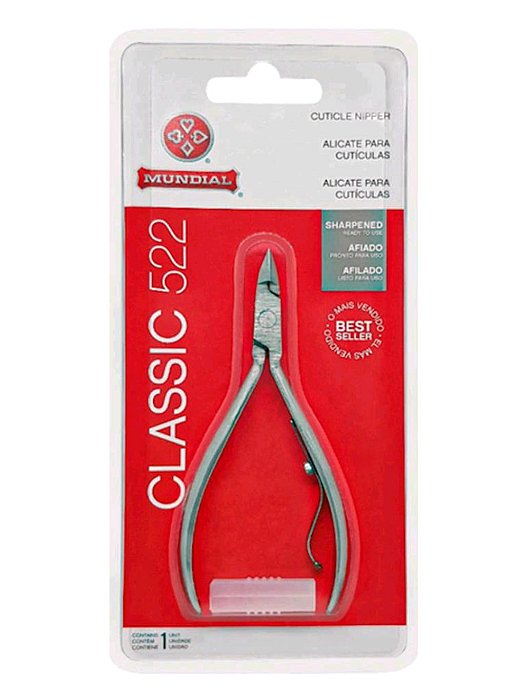 Mundial Classic 522 Alicate De Cuticula Profissional Afiado