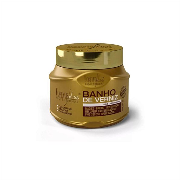 Máscara Banho De Verniz Forever Liss 250g Professional