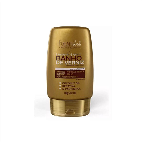 Leave In Forever Liss Banho De Verniz - 140g Professional