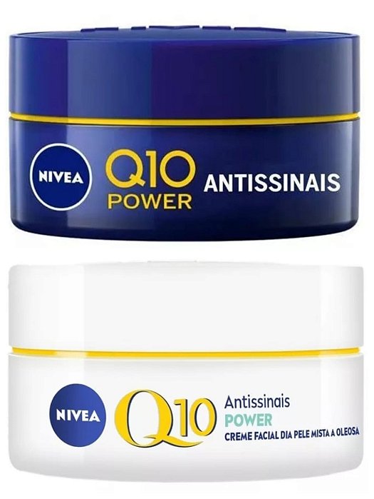 Creme Nivea Q10 Power Dia fps15/Noite Pele mista Oleosa 49g