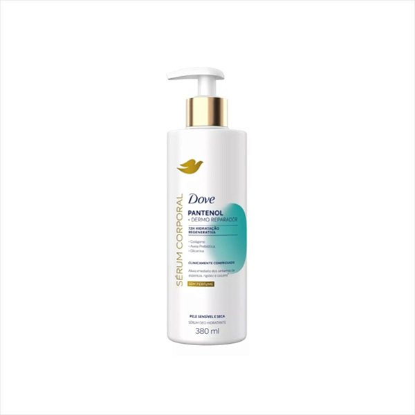 Serum Corporal Dove Pantenol+dermo Reparador 380ml S/Perfume