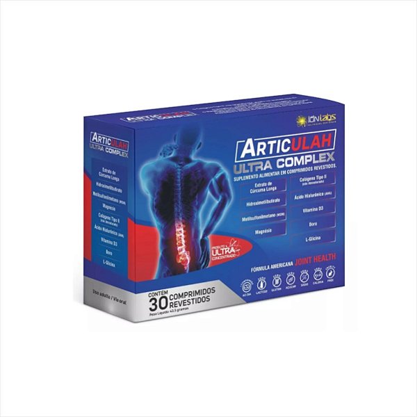 Articulah Complex Suplemento Colageno Tipo 2 Ac Hialuro c/30