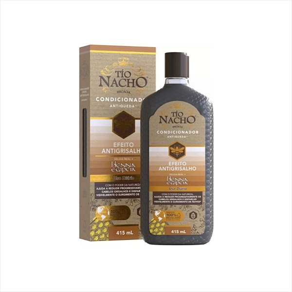 Condicionador Tio Nacho Antiqueda Efeito Antigrisalho 415ml