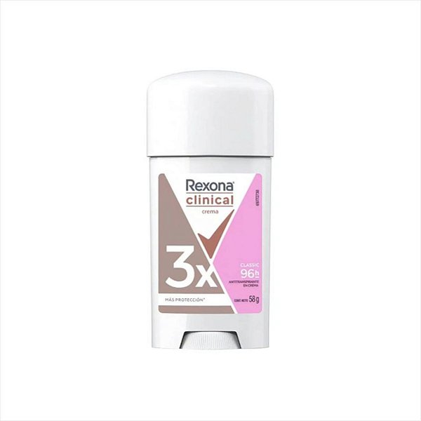 Rexona Clinical antitranspirante creme Classic 58g