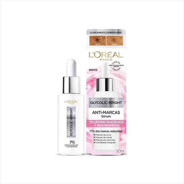 Sérum Anti-marcas Glycolic Bright 30ml L'oréal Paris
