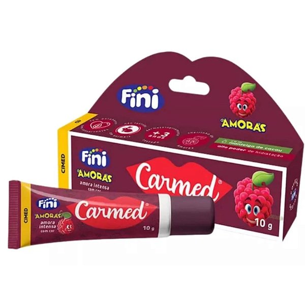 Protetor  Labial Carmed Fini Amoras Amora intensa c/ cor 10g