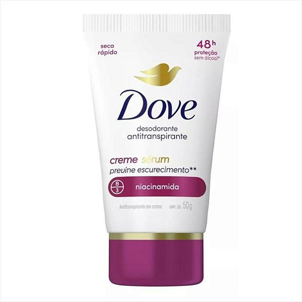 Desodorante Antitranspirante Dove Niacinamida Creme 50g