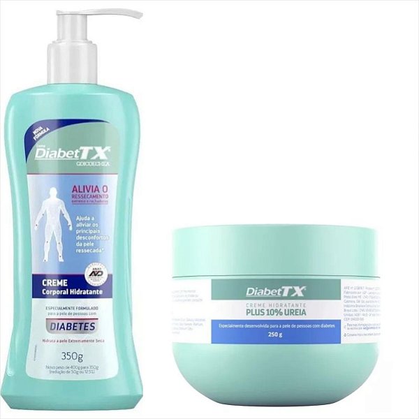 Kit  Completo Goicoechea Diabettx Creme Hidratante Corporal