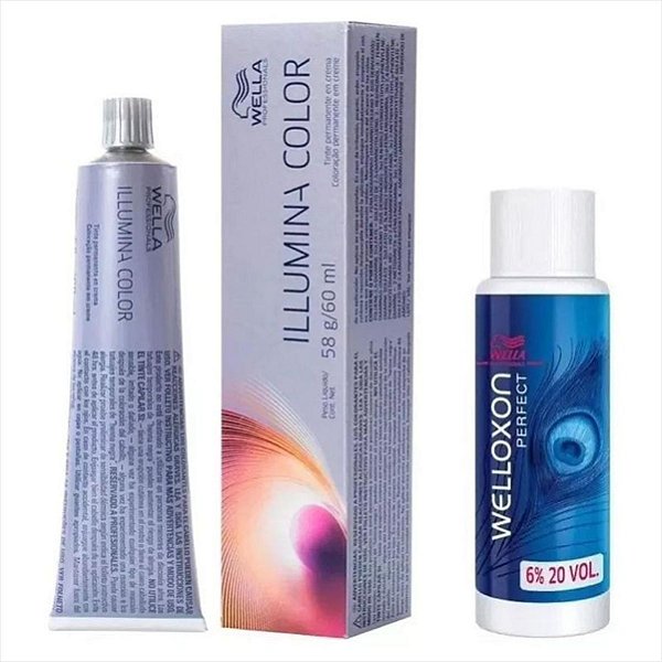 Coloração Wella Color Perfect 5/81  60g + Welloxon 20v 60ml