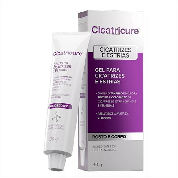 Cicatricure Gel - Cicatrizes E Estrias 30gr