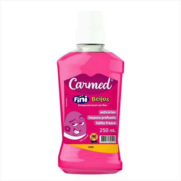 Enxaguante Bucal Carmed Fini Beijos 250ml