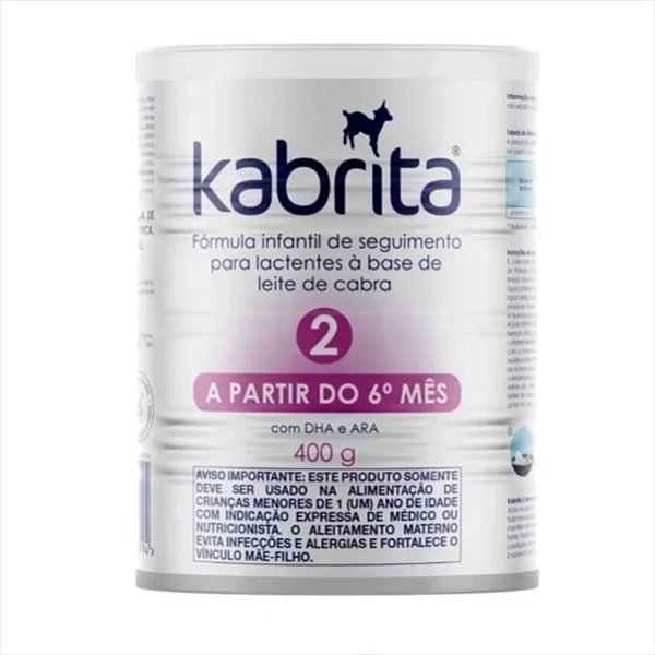 Fórmula Infantil Kabrita 2 Leite De Cabra 400g