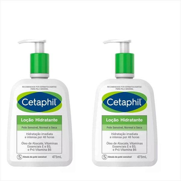 Cetaphil Loção Hidratante 473ml kit c/2