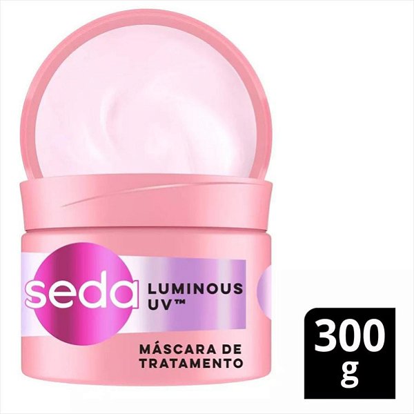 Máscara De Tratamento Seda Luminous Uv 300g Glycol + Vit C