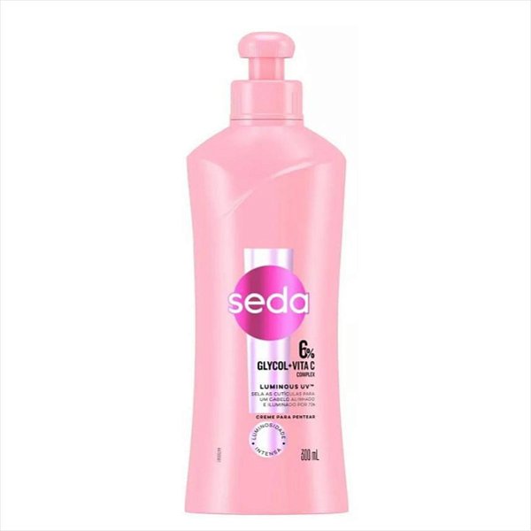 Creme Para Pentear Seda Luminous Uv 300ml Glycol Vit C