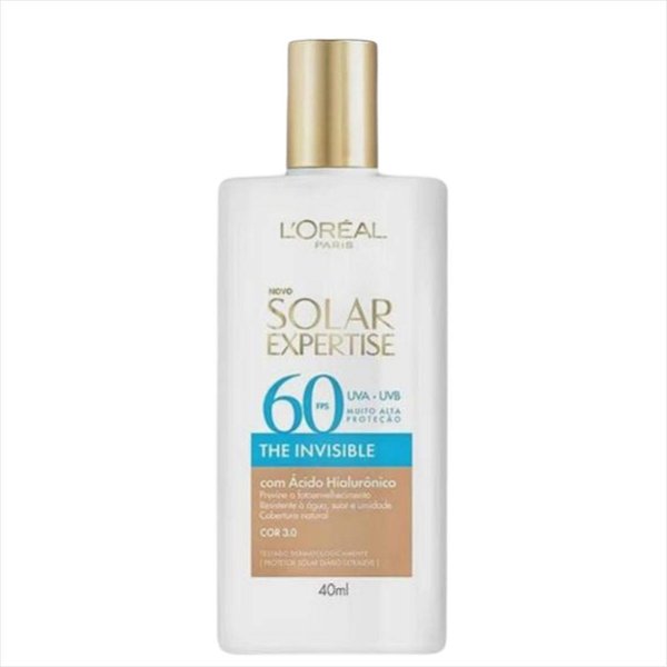 Protetor Solar Expertise L'oréal Fps60 Cor 3.0 Invisible 40m