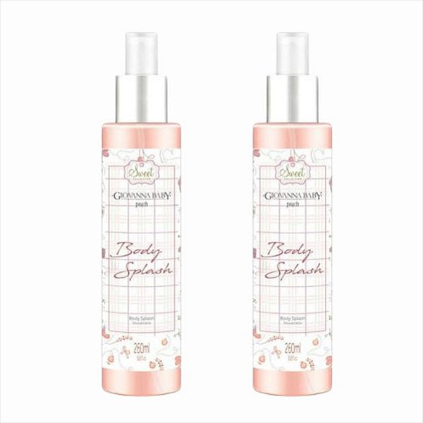 Body Splash Giovanna Baby Peach Sweet Collection 260ml c/2
