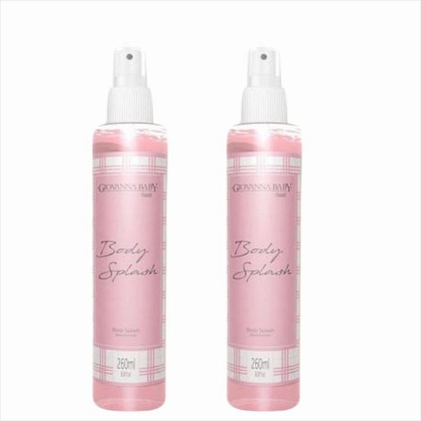 Body Splash Desodorante Giovanna Baby Classic 260ml KIT C/2