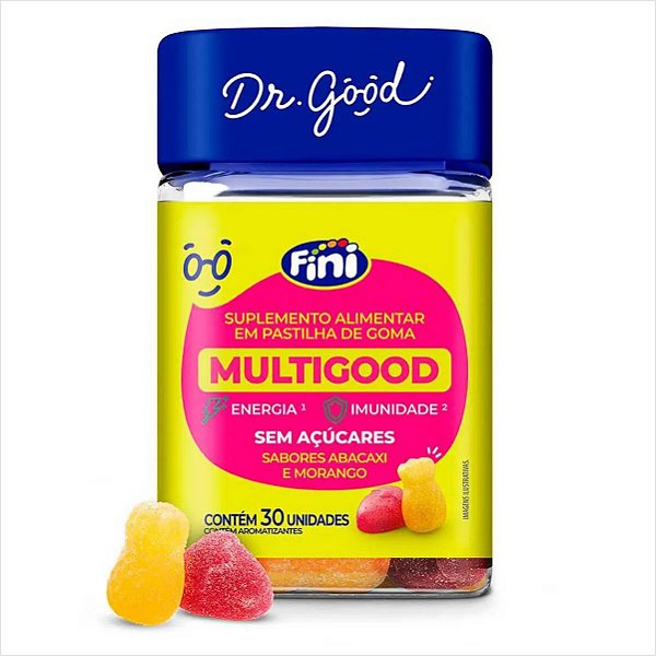 Blend de Vitaminas/Minerais Dr Good Fini c/30 Complexo B/C/D