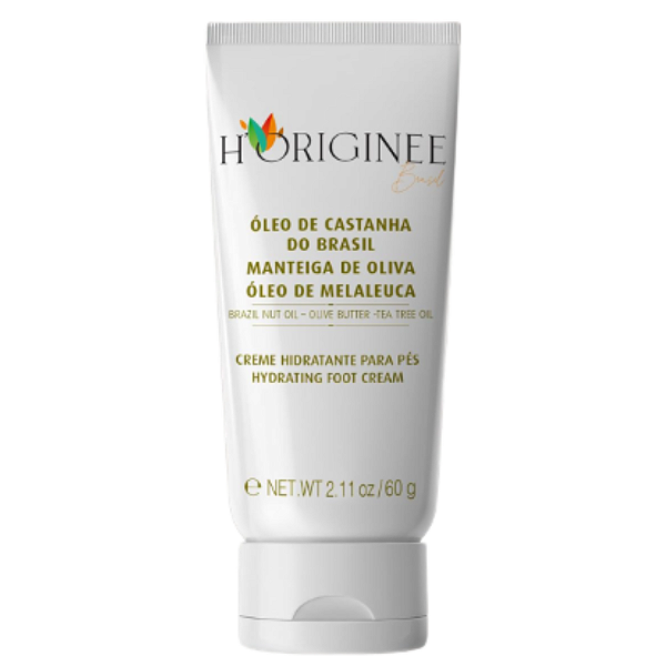 Creme para Rachadura nos pés Melaleuca,óleo de Castanha 60g