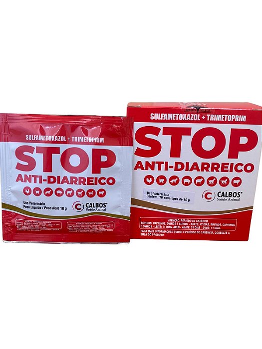 Stop Antidiarréico  100 G  Calbos (10 unidades)