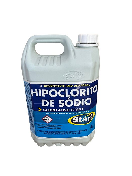 Hipoclorito de sódio 5 L Start
