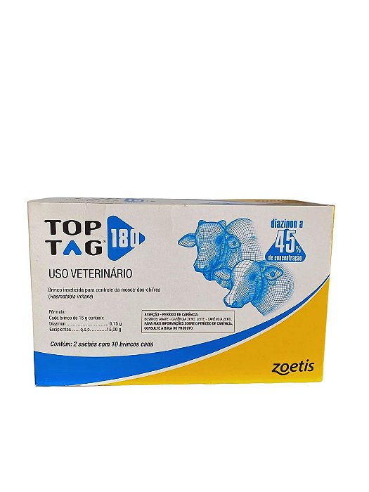 Top Tag 180  Brinco Mosquicida