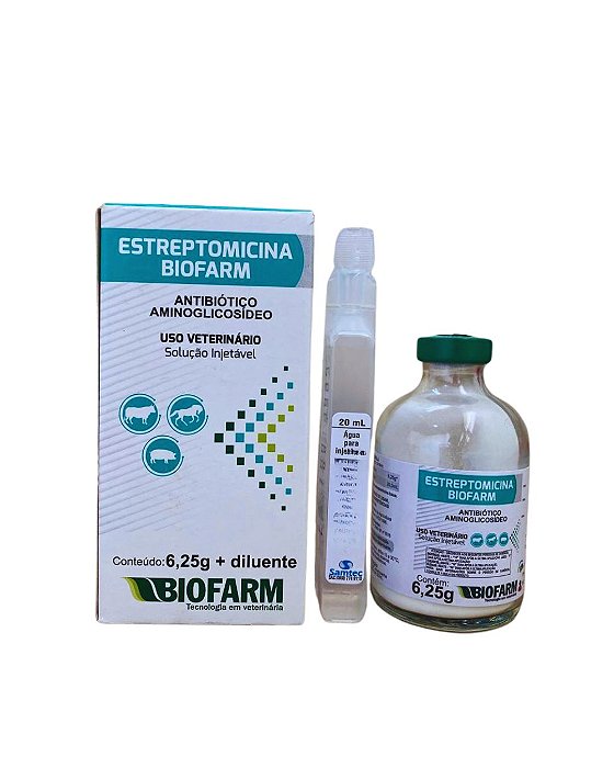 Estreptomicina 6,25 G + 20 ML