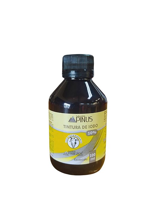 Tintura de iodo 10% Pinus - 100 ML