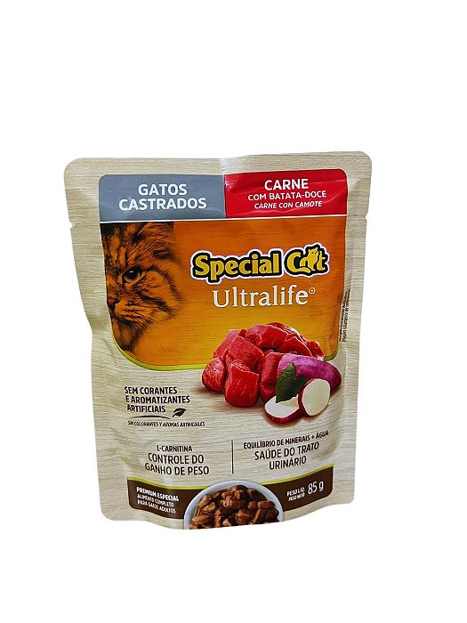Sache Special Cat Castrado - Carne