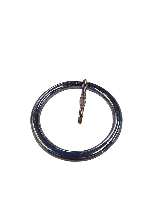 Argola nasal bovina inox rosca - 90 MM E