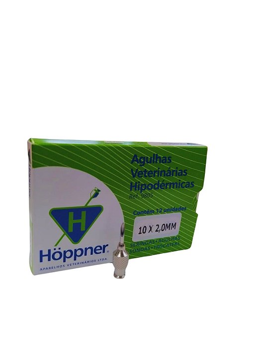 Agulha Vet. Hipodermica 10X20 Hoppner