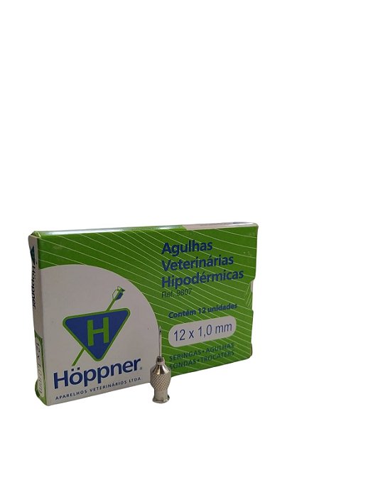 Agulha Vet. Hipodermica 12X10 Hoppner