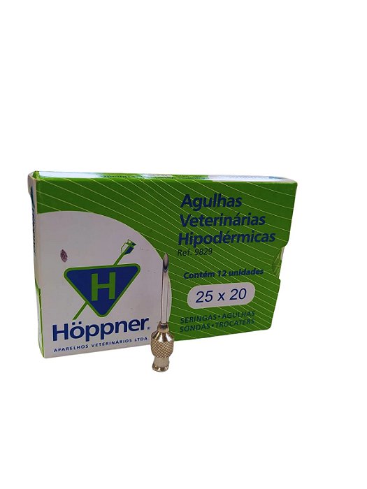 Agulha Vet. Hipodermica 25X20 Hoppner