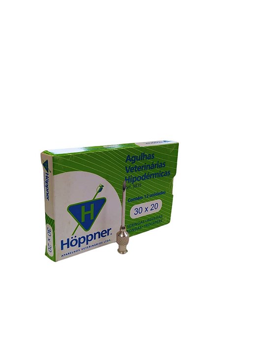 Agulha Vet. Hipodermica 30X20 Hoppner