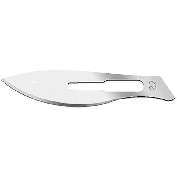 Lamina para Bisturi esteril N 22