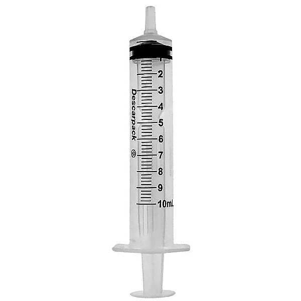 Seringa sem agulha 10 ML - Descarpack
