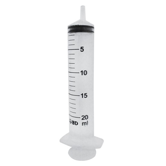 Seringa Descartável 20 ML - sem agulha - BD