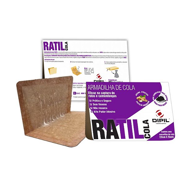 Ratoeira Cola Rato  Ratil - Dipil