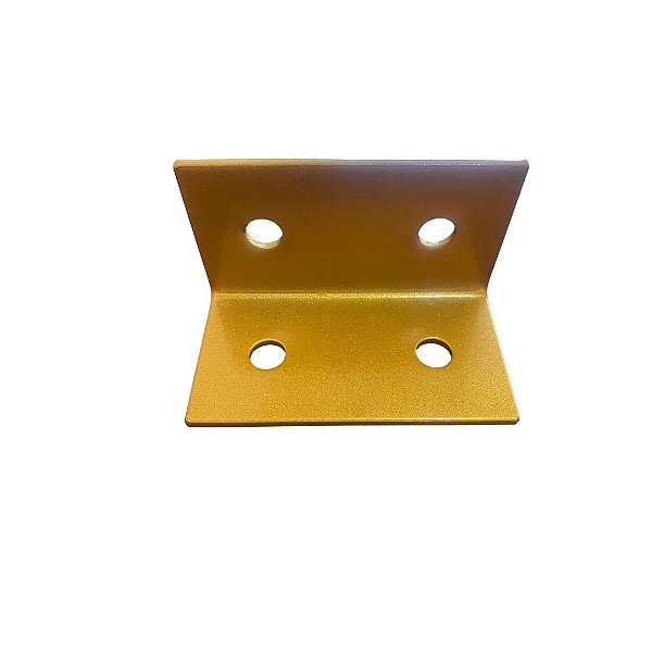 CANTONEIRA "L" DOURADA 90X50X3,00MM - FORSUL