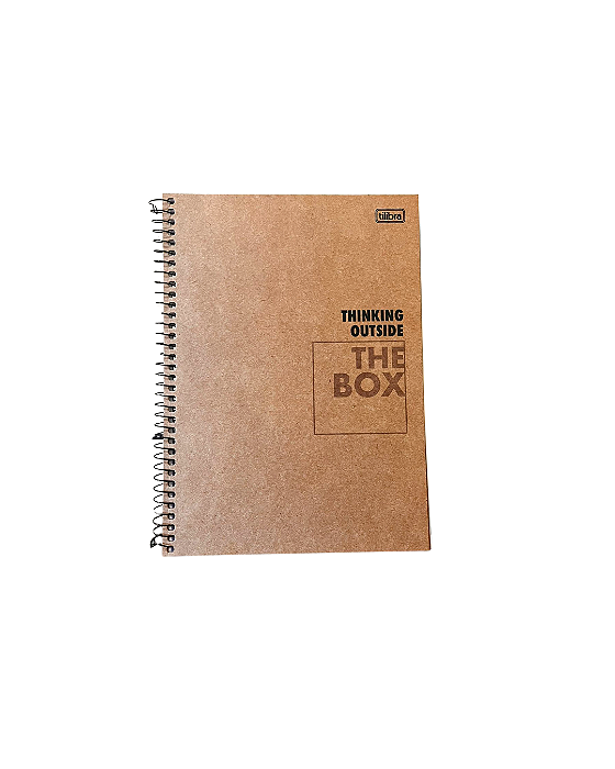 Caderno Universitário Capa Dura 1 Matéria Tilibra Kraftwork