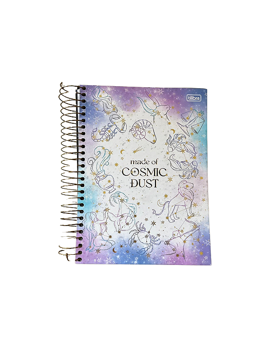Caderno Tilibra Magic Cosmic Dust Pautado 320 Folhas